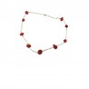 Collier corail argent