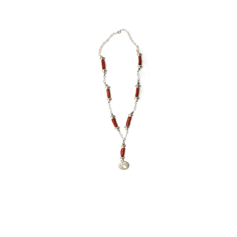 Collier éthique en corail