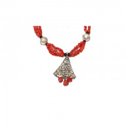 Necklace Rayhana coral