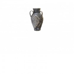 Antique silver jar
