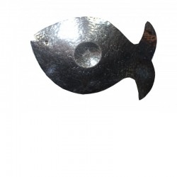 Fish Copper Candle Holder