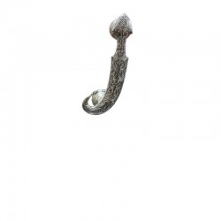 Arab dagger shaped pull door handle