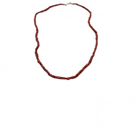 Collier corail rouge