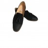 Tasseled leather loafers