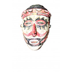 Decorative wall mask