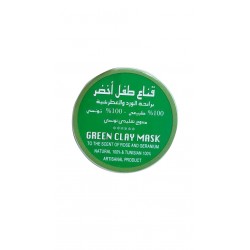 Green clay mask