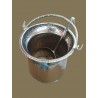 Hammam bucket with copper tassa