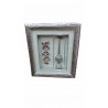 Wall frame flower branch and spear perfume mrach